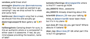 Example Instagram Location